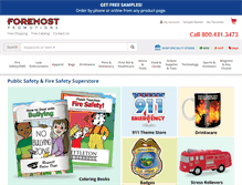 Tablet Screenshot of foremostpromotions.com